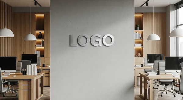 Recruiter Sophisticated Workshop Professional Virtual Office Background for Video Calls - Legal