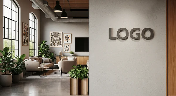 Portland Consultant Artistic Salon Professional Virtual Office Background for Video Calls - Healthcare