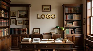 Accounting Traditional Home Office Studio Virtual Office Background