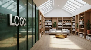 Verdigris Atrium Reading Loft background preview