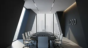 Modern Office Elegance background preview