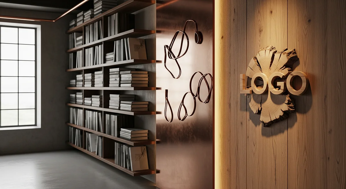 Copperleaf Analyst Studio Branded Virtual Office Background with Company Logo - Creative