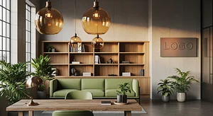 Verdant Amber Insight Loft background preview