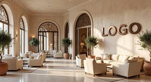 Commercial Real Estate Mediterranean Lobby