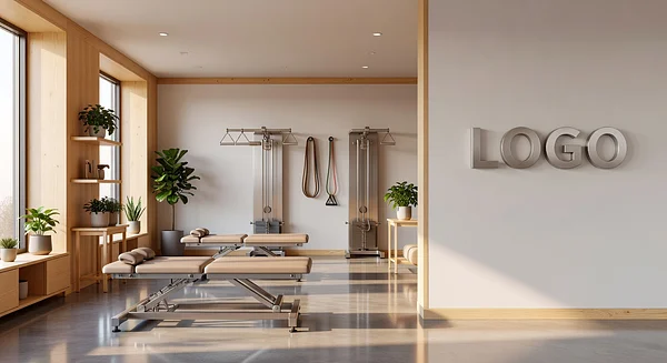 Physical Therapy Modern Creative Space Professional Virtual Office Background for Video Calls - Office