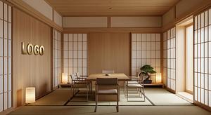 Architect Japanese Zen Conference Room