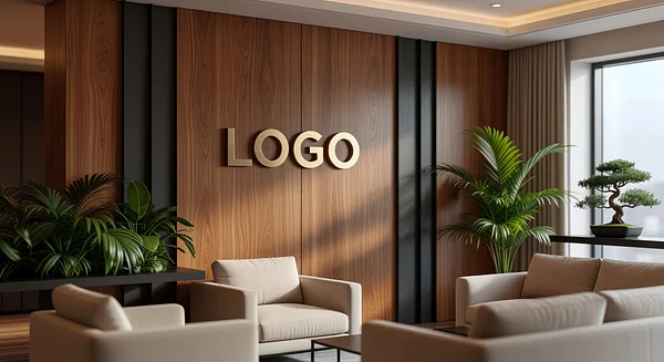 Hedge Fund Tropical Den Professional Virtual Office Background for Video Calls - Healthcare