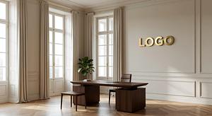 Commercial Real Estate French Provincial Corner Office