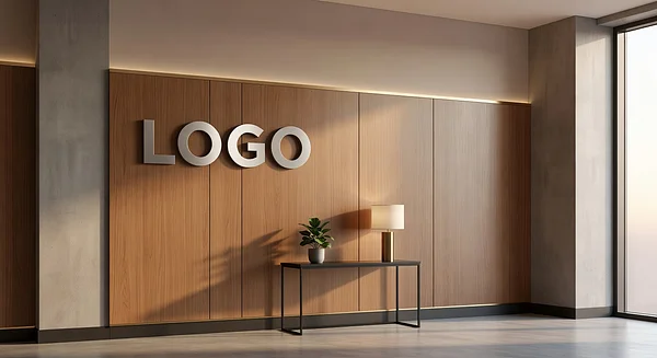 Executive Coach Sleek Reception Professional Virtual Office Background for Video Calls - Legal