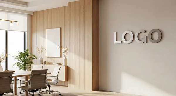 PR Agency Coastal Conference Room Professional Virtual Office Background for Video Calls - Finance