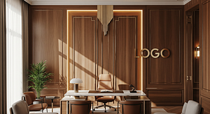 Wealth Management Art Deco Executive Office