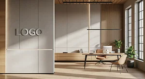 Commercial Real Estate Timeless Creative Space background preview