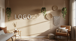 Therapist Bohemian Workspace