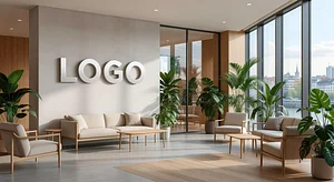 Zurich Tech Startup Tropical Foyer background preview