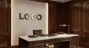 Consultant Art Deco Study background preview