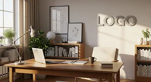 Business Coach Homey Workspace Startup Virtual Office Background