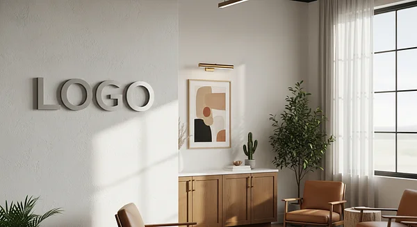 Texas Physician Boutique Studio Professional Virtual Office Background for Video Calls - Finance