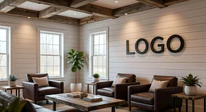 Commercial Real Estate Farmhouse Parlor Technology Virtual Office Background