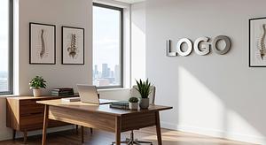 Boston Chiropractor Sophisticated Corner Office