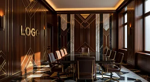 Zurich Executive Education Art Deco War Room background preview