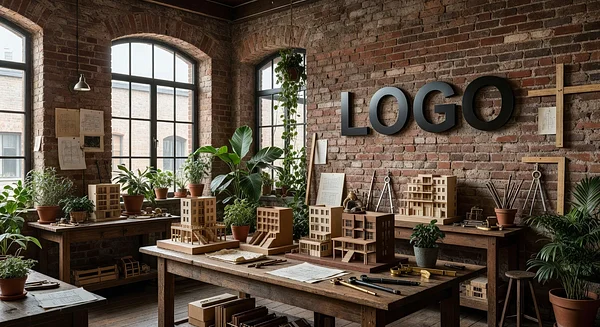 Real Estate Developer Bohemian Workshop - Virtual background for Streamers & Live Broadcasters