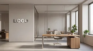 PR Agency Ultra-Modern Private Office background preview