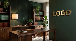 Legal Natural Den Boardroom Virtual Office Background