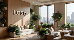 Boston Commercial Real Estate Biophilic Parlor