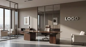 Milan Executive Coach Sleek Executive Office background preview
