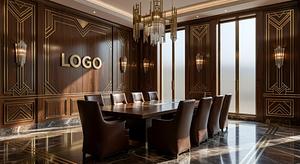 Hedge Fund Art Deco Boardroom