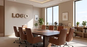 Executive Coach Elegant Conference Room background preview