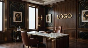 Venture Capital Art Deco Executive Office