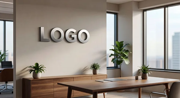 SaaS Natural Private Office Professional Virtual Office Background for Video Calls - Popular