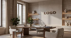 Paris Architecture Firm Earthy Workspace Office Virtual Office Background