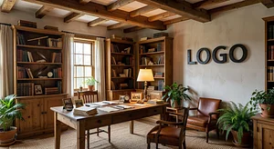 University Farmhouse Study background preview