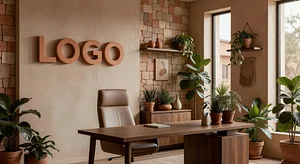 Marketing Agency Earthy Study background preview