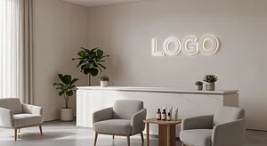 Dermatologist Minimalist Lounge Popular Virtual Office Background