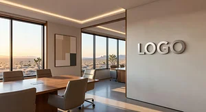 Nevada Commercial Real Estate Contemporary Boardroom Real Estate Virtual Office Background