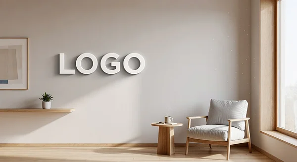 Life Coach Minimalist Workshop Professional Virtual Office Background for Video Calls - Healthcare