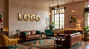 Interior Design Eclectic Reception