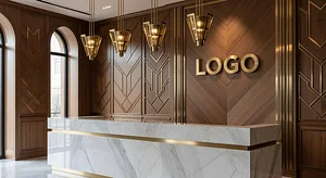 Property Management Art Deco Office background preview