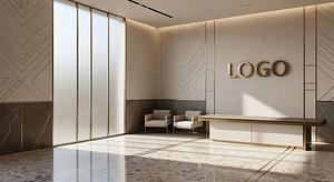 Tech Startup Art Deco Foyer