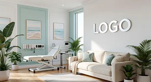 Miami Chiropractor Inviting Parlor background preview