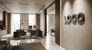 Italian Corporate Elegance Corporate Virtual Office Background