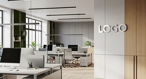 Scandinavian Tech Space background preview