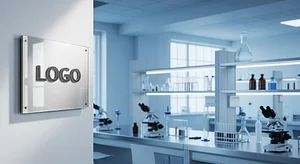 Modern Lab Signage background preview