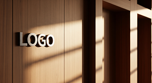 Elegant Sunlit Wood Wall