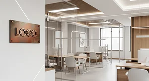 Elegant Realty Office Real Estate Virtual Office Background