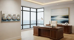 Harborview Executive Suite Corporate Virtual Office Background