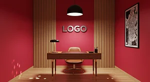 Crimson Elm Strategy Corner Corporate Virtual Office Background